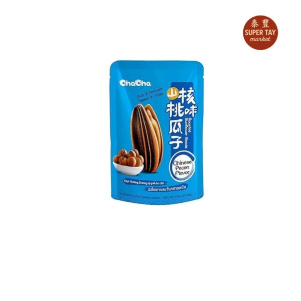 山核桃味瓜子 SEMILLA DE GIRASOL TOSTADA SABOR A PECANAS ( CHA CHA) 108GR