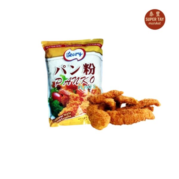 白色面包糠 PANKO BLANCO 1KG (BEARY) PAN MOLIDO