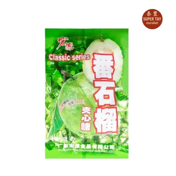 宏源番石榴糖 CARAMELO CON SABORA GUAYABA 350GR (HONG YUAN)