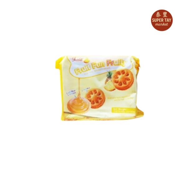 菠萝味果乐果香 GALLETA CON RELLENO SABOR A PIÑA 443GR (JIA SHI LI)