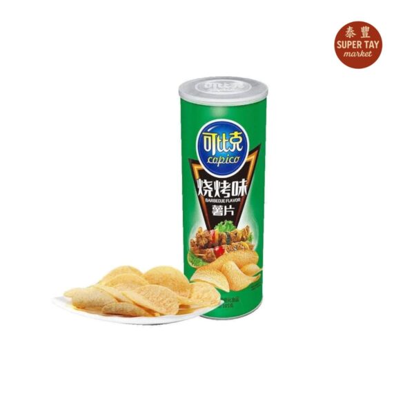 烧烤味薯片PAPA FRITA SABOR A BARBACOA CARNE 105GR (COPICO)