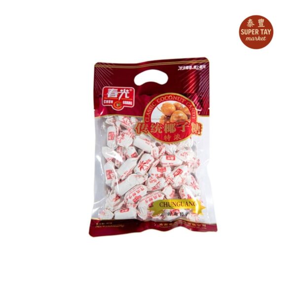 春光椰子糖 CARAMELO DE COCO 250GR (CHUN GUANG)