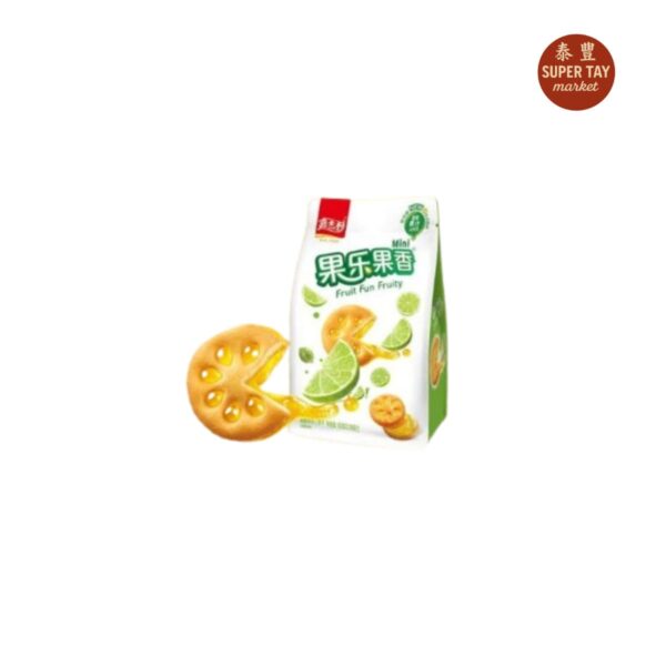 柠檬味果乐果香 GALLETA CON RELLENO SABOR A LIMON 85GR (JIA SHI LI)
