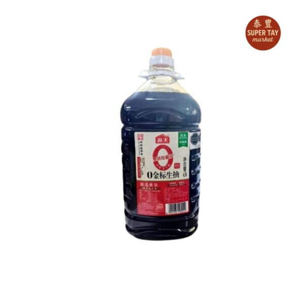 海天金标生抽 SALSA DE SOYA LIGERA ETIQUETA DORADA 4.9L (HADAY)