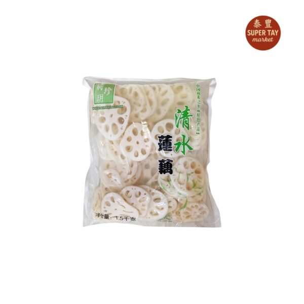 CONSERVA DE RAIZ DE LOTO 1.5KG (JIANG ZHEN YUE)