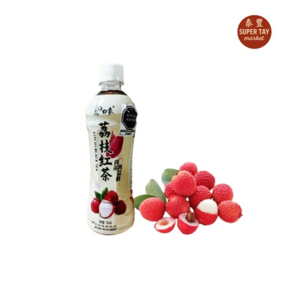 荔枝红茶 BEBIDA DE TE NEGRO CON SABOR A LICHI BAI XIANG 500ML