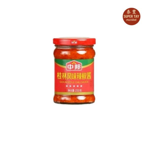 中邦辣椒酱 SALSA DE AJI GUILIN 230GR (ZHONG BANG)