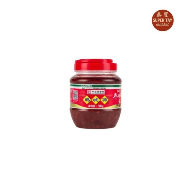 郫县豆瓣酱 PASTA DE HABAS CON ACEITE CHILE (JUAN CHENG PAI) 500GR
