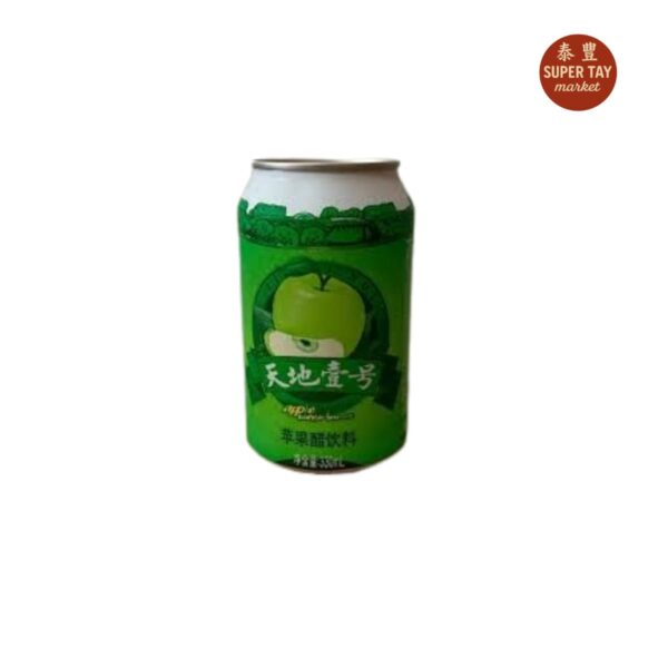 苹果醋 BEBIDA CON VINAGRE DE MANZANA CARBONATADA (TIANDI NO.1) 330ML