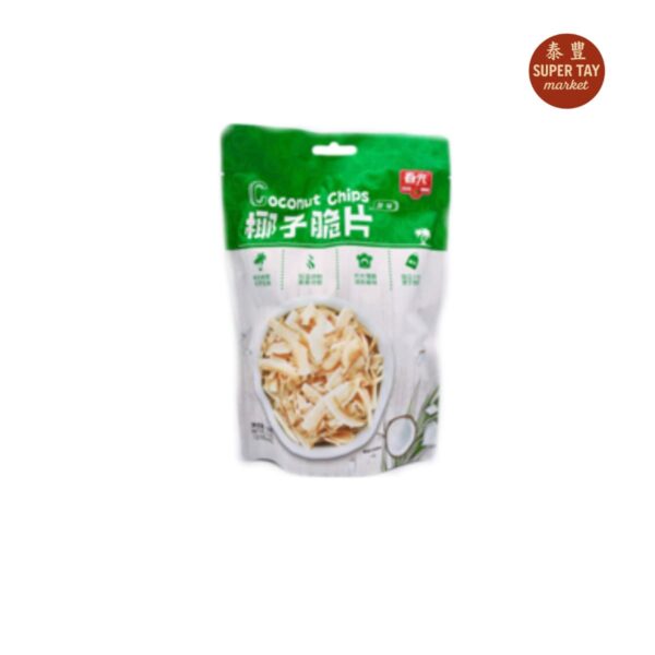 椰子脆片 CHIPS DE COCO 60GR CHUN GUANG