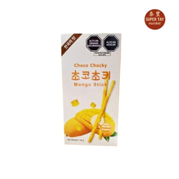 芒果饼干棒 GALLETA BAÑADA EN SABOR A MANGO 36G CHOCO CHOCKY