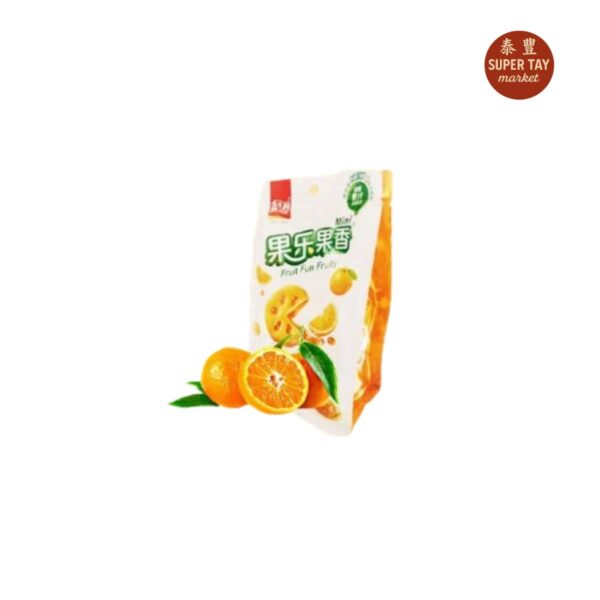 橙味果乐果香 GALLETA CON RELLENO SABOR A NARANJA 85GR (JIA SHI LI)
