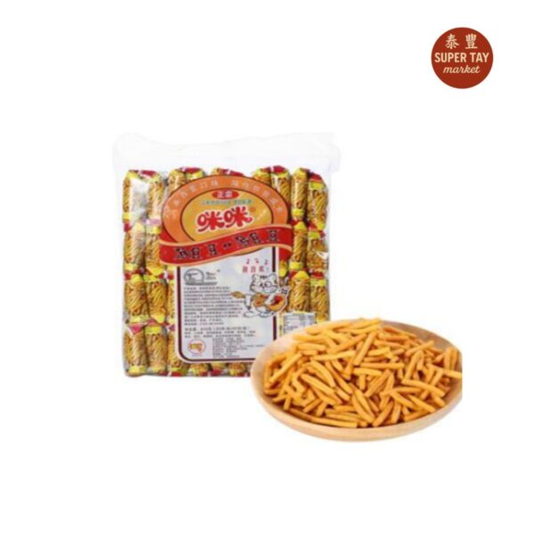 虾味咪咪 BOCADITO FRITO A BASE DE HARINA DE TRIGO SABOR A CAMARON (MI MI) 800GR