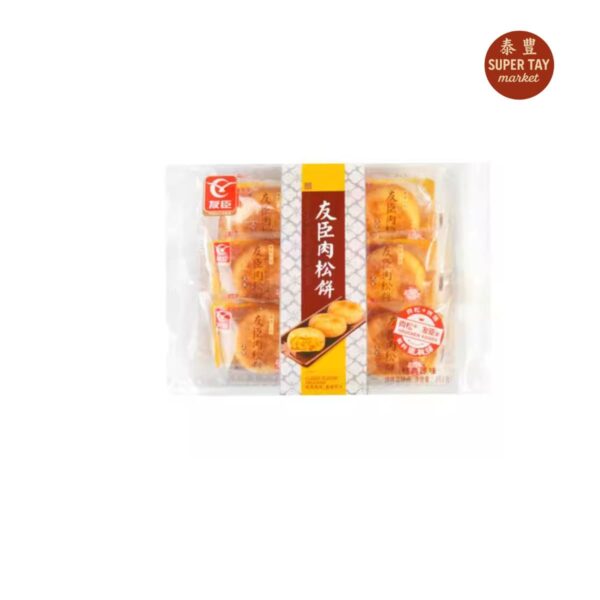 友臣肉松饼 PASTEL RELLENO CON CARNE DE CERDO (YOU CHEN) 208GR
