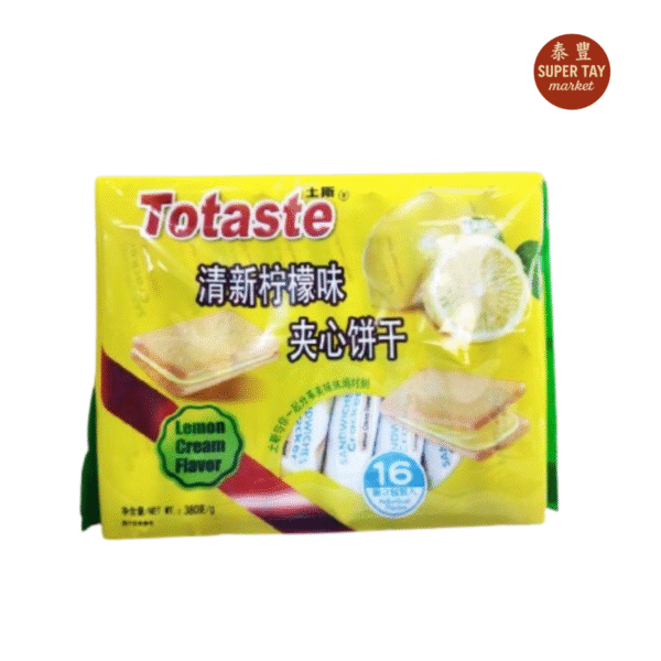 柠檬味夹心饼干 GALLETA CON RELLENO SABOR A LIMON 380GR (TOTASTE)