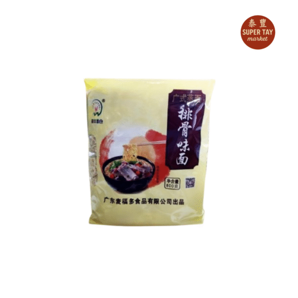 盈丰排骨面 FIDEO DE HUEVO SABOR A COSTILLA (YING FENG) 800GR
