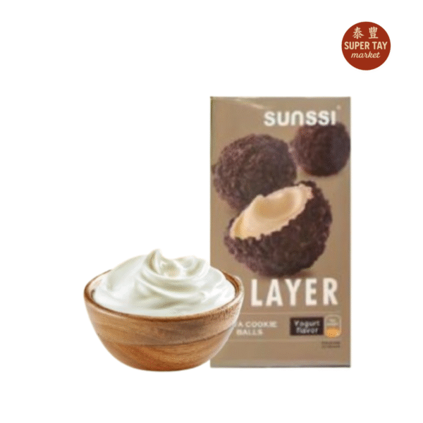 熔岩曲奇小丸子酸奶味 BOLAS DE GALLETA CON RELLENO SABOR A YOGURT 100GR (SUNSSI)