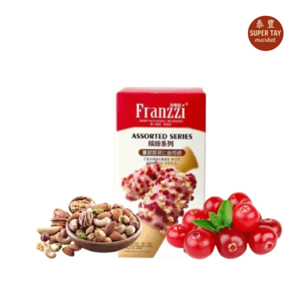 蔓越莓果仁曲奇棒 PALITO DE GALLETA DE ARANDANOS ROJOS Y FRUTOS SECOS 93GR (SUNSSI)