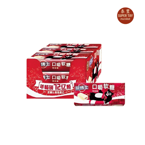 熊博士可乐口嚼软糖 CARAMELO SABOR A COCA COLA 22G (XU FU JI)
