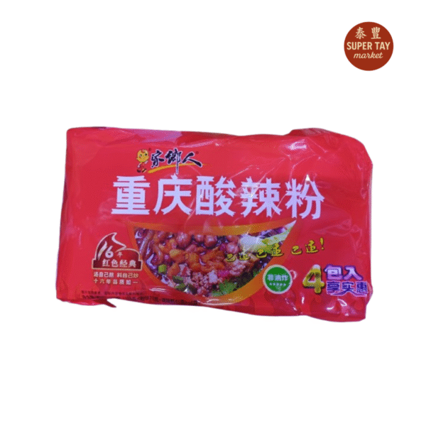 FIDEO DE CAMOTE INSTANTANEO CON SABOR PICANTE 115GR (JIA XIANG REN)
