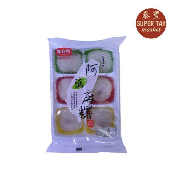麻薯芝麻味 PAPA DE ARROZ RELLENO SABOR A AJONJOLI 200GR (JAVISHA)