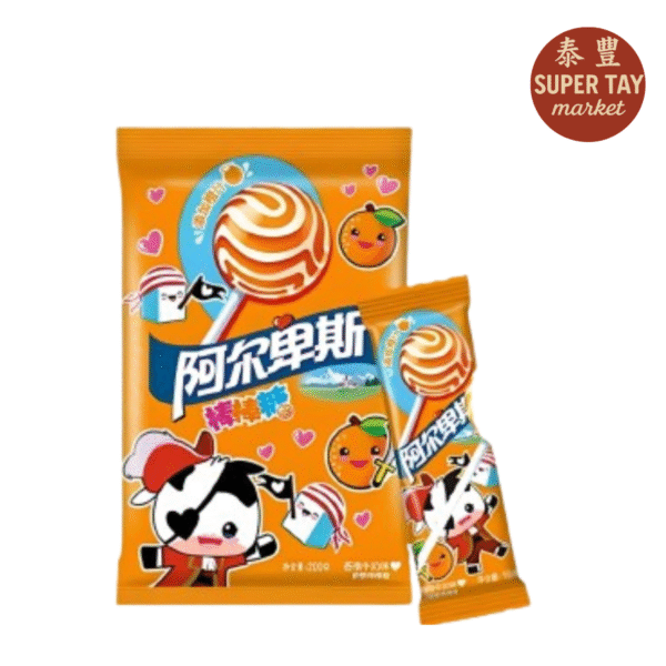 CHUPETIN SABOR A NARANJA 200GR (ALPENLIEBE)