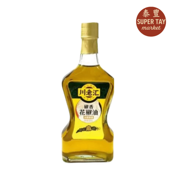 ACEITE CON PIMIENTA SICHUAN 400ML ( CHUAN LAO HUI)