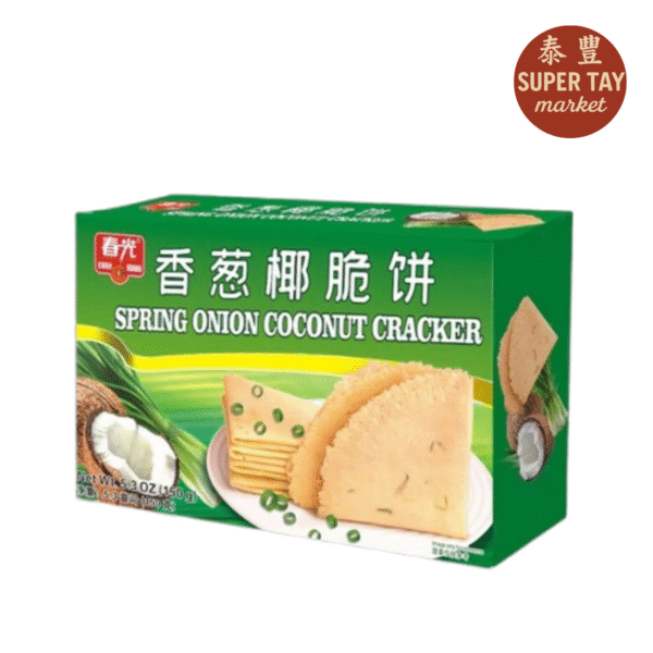GALLETA DE COCO CON CEBOLLA CHINA 150GR (CHUN GUANG)