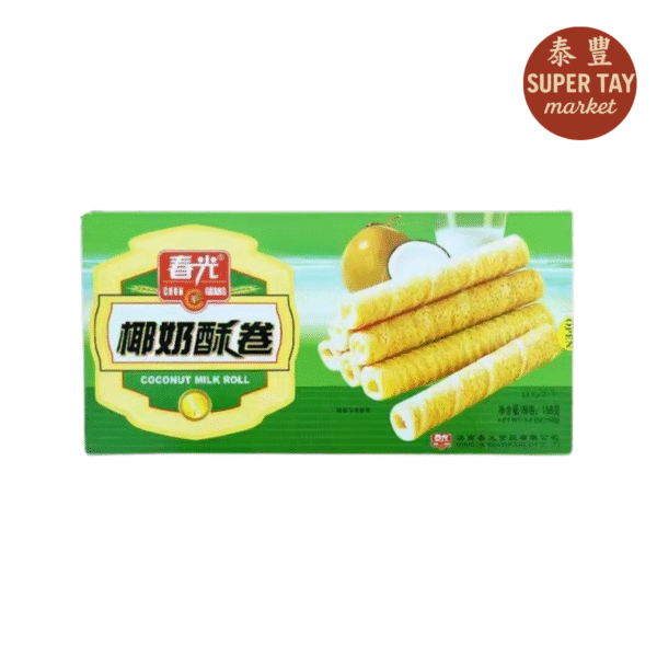 GALLETA CON RELLENO DE COCO 158GR ( CHUN GUANG)